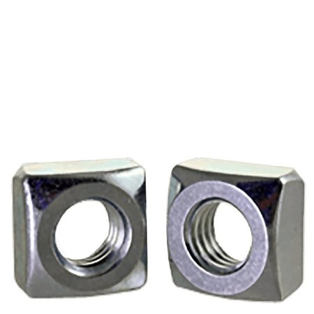 NEWPORT FASTENERS 7/16-14 Regular Square Nuts/Grade 2/Zinc , 1000PK NB237034B-1000